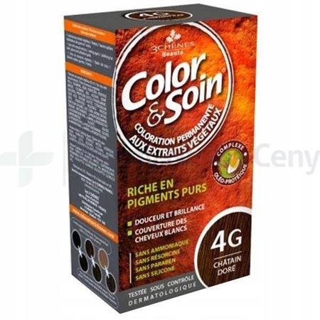 Farba COLOR&SOIN 4G złocisty orzech