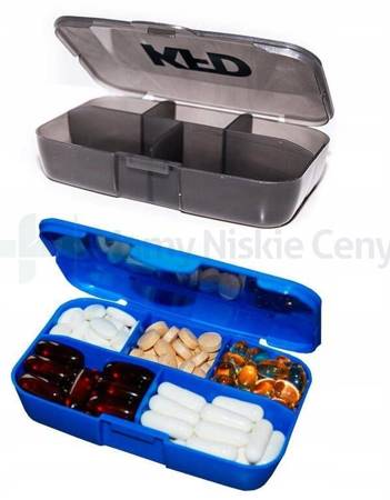 KFD pillbox - pudełko na tabletki i kapsułki